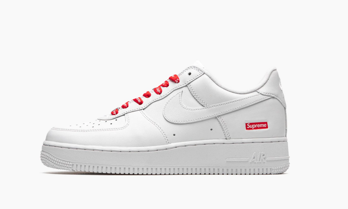 Nike Air Force 1 Supreme White The Sneaker Store