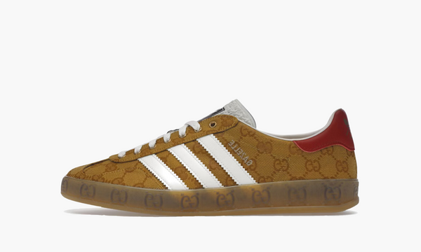 Adidas Gazelle x Gucci Original GG Beige Brown | The Sneaker Store