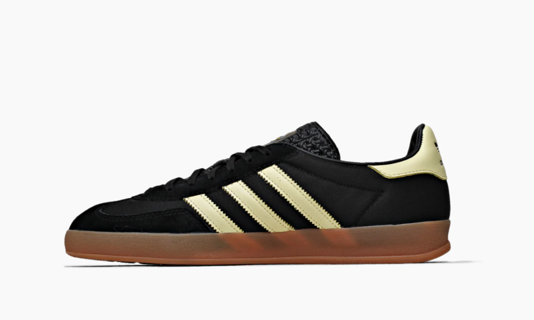 adidas gazelle silver green womens Adidas Gazelle Indoor Core Black Almost Yellow