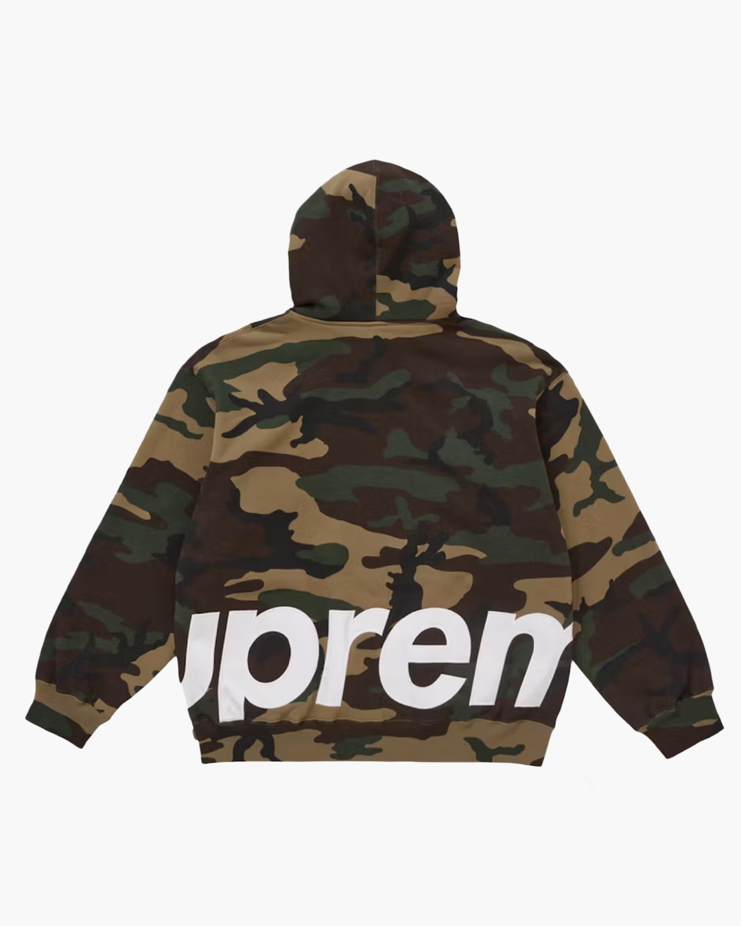 【SUPREME】 Work Zip Up Hooded Sweatshirt  Camo - 24FW work-zip-up-hooded-sweatshirt-