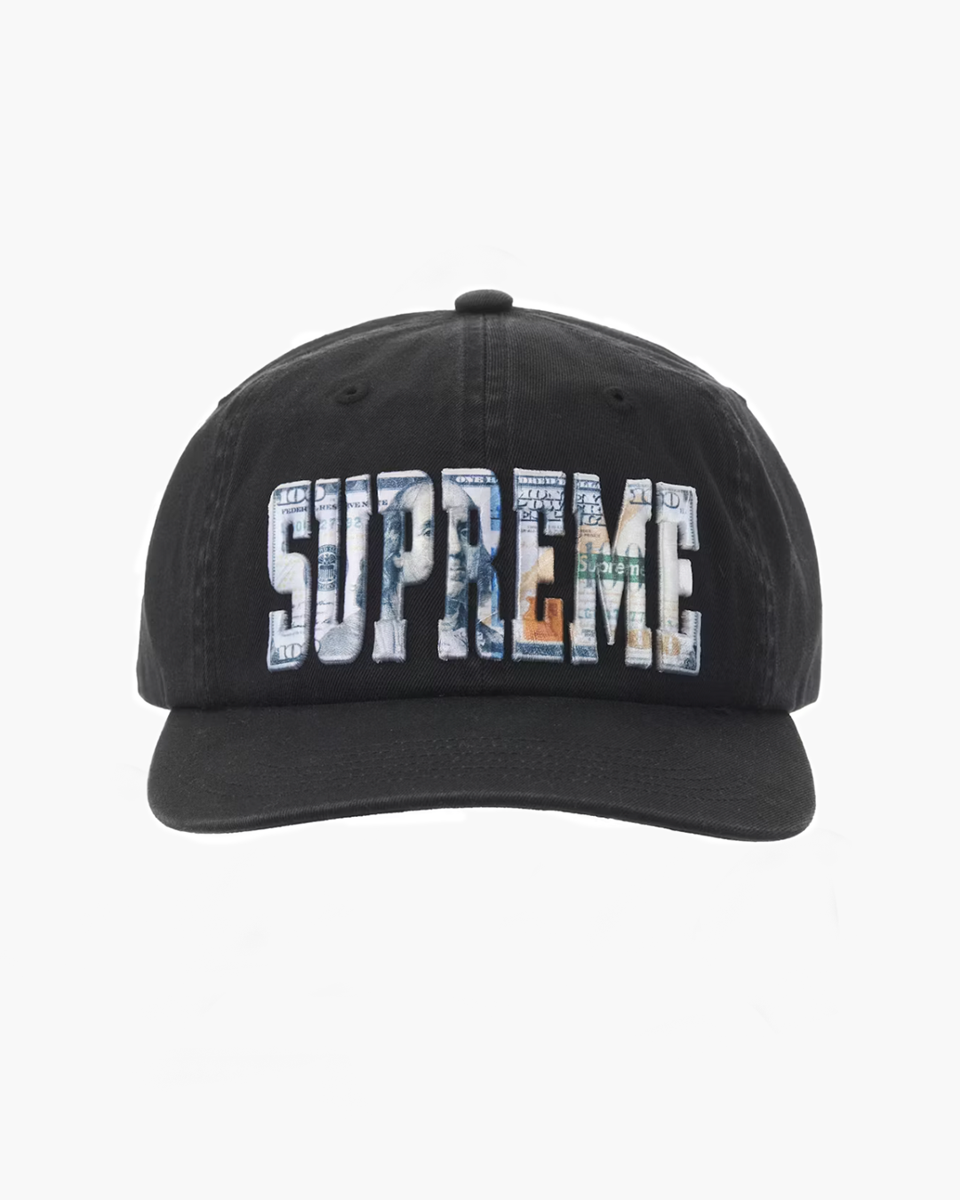 帽子 supreme Embroidered Money Logo 6-Panel Embroidered Money Logo 6-Panel - Supreme