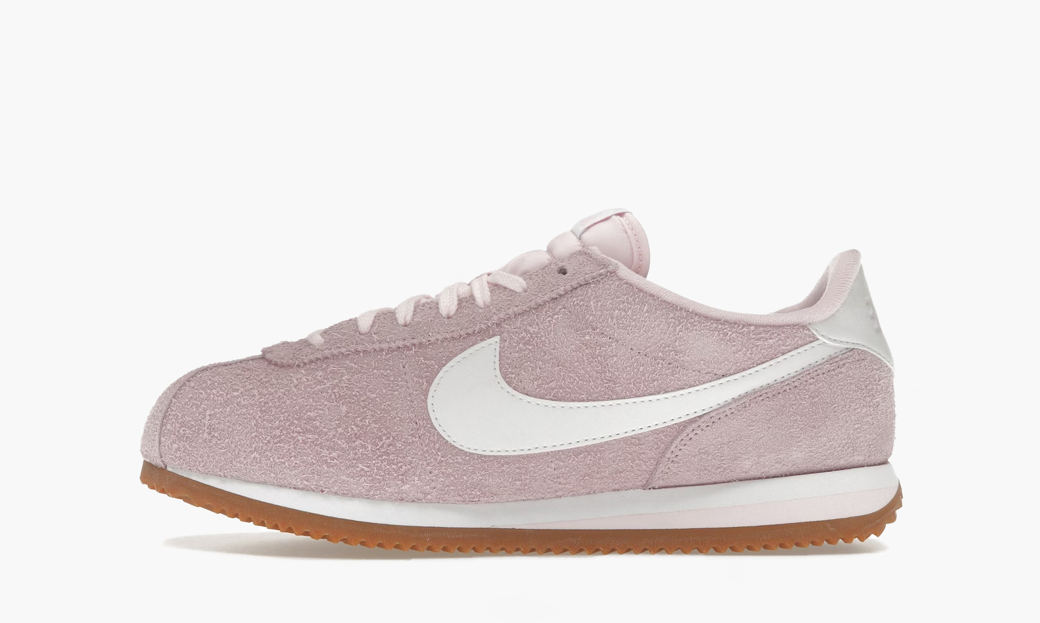 nike cortez light bone particle pink
