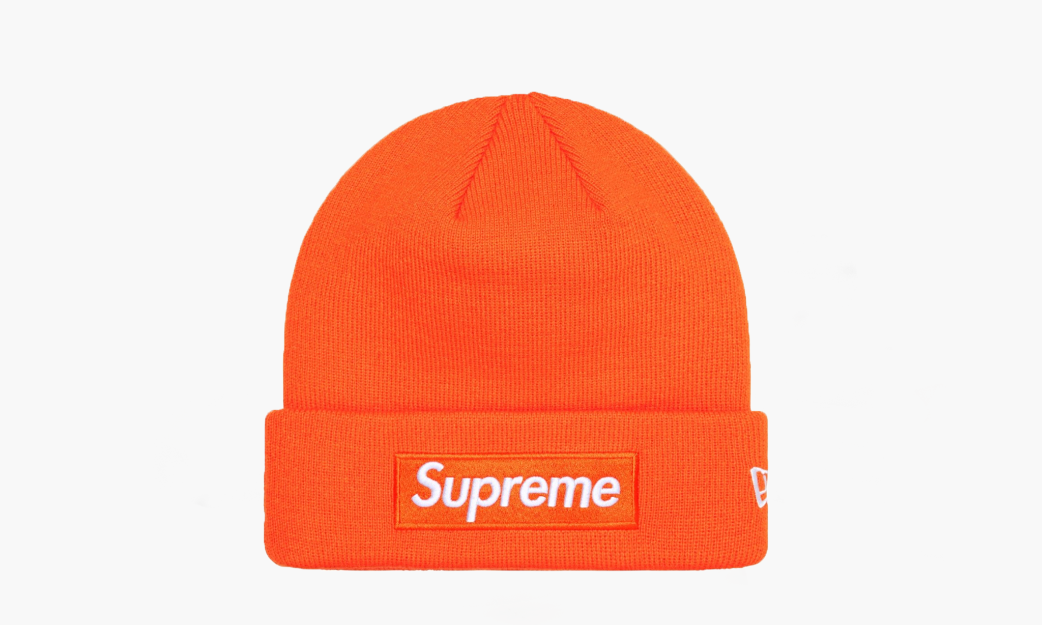 Supreme Box Logo beanie - Orange - The Sneaker Store Supreme Box Logo beanie - Orange - The Sneaker Store