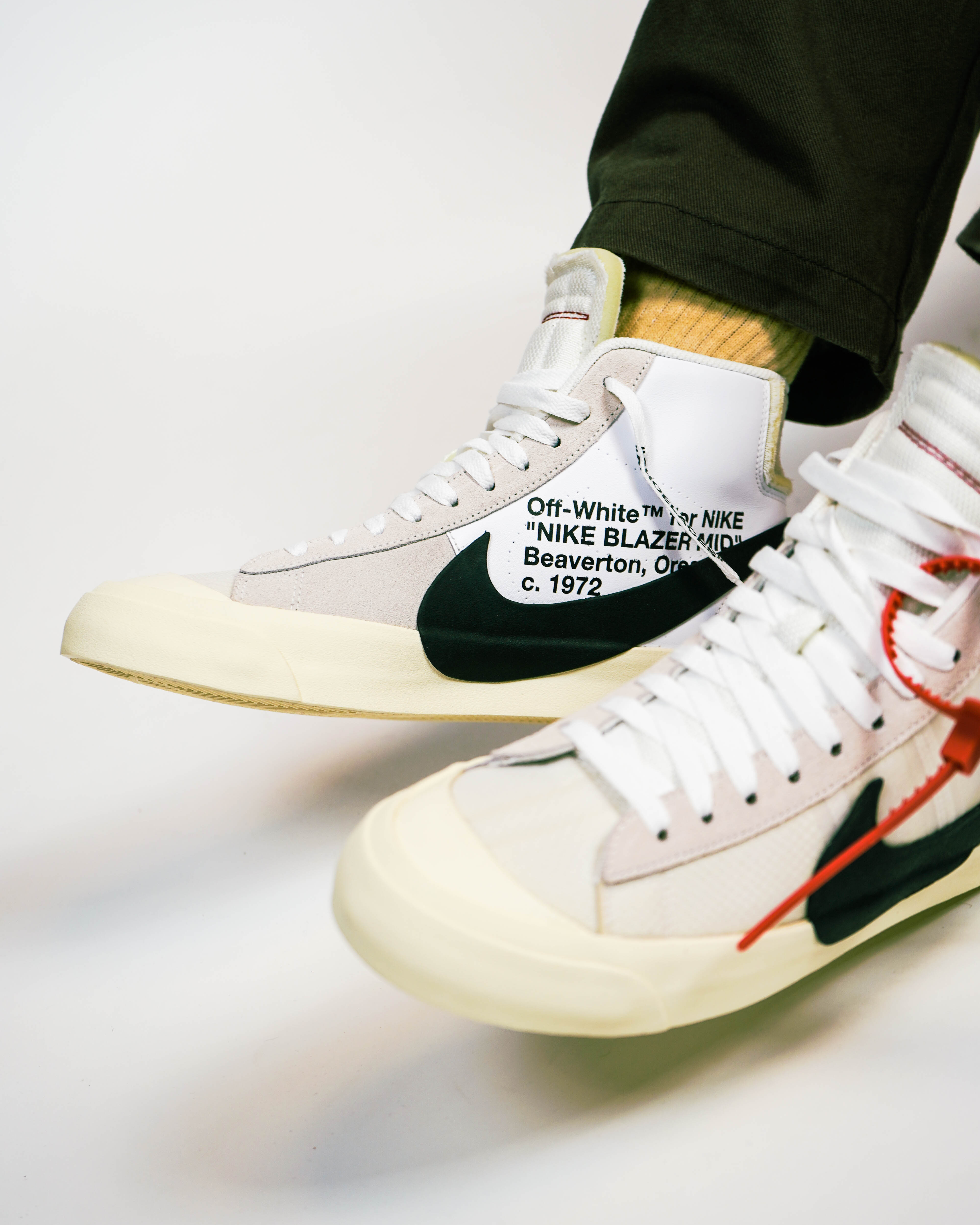 Nike air blazer mid 2025 off white